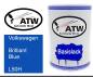 Preview: Volkswagen, Brilliant Blue, L50H: 500ml Lackdose, von ATW Autoteile West.